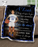 Blanket - Basketball - To My Daughter - I Love You(Mom) Ct