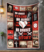 Blanket - Baseball - No Grass Stains No Glory