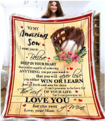 Blanket - Baseball - Son (Mom) - Love You For The Rest Of Mine