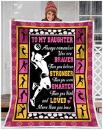 Blanket - Volleyball - Daughter - You Are Loved More Than You Know