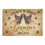 Owner Shady German Shepherds Are Cool Doormat - 1
