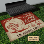 Personalized Camping One Campsite At A Time Customized Doormat - 1