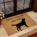 DonT Step My Retrie Easy Clean Welcome Doormat - 1