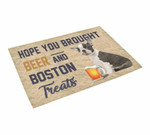Boston Terrier Boston Terrier Anbeer Doormat DHC04064612 - 1