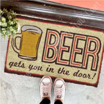Beer Gets You In The Door CLA1710034D Doormat - 1
