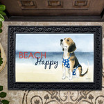 Beach Happy Beagle Doormat DHC04064000 - 1