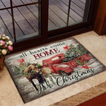 All Hearts Come Home For Christmas Horse Doormat DHC05061734 - 1
