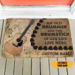 Acoustic Guitars An Olguitarist Personalized Doormat DHC04064318 - 1