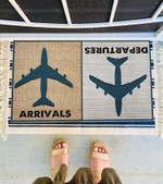 Airplane Indoor Mat Doormat DHC0706932 - 1