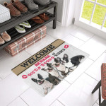 Beware Of Boston Terrier Rubber Doormat DHC04061671 - 1