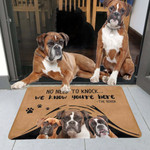 Boxer Dog Doormat DHC0706711 - 1