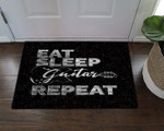 Eat Sleep Guitar Repeat CL19100187MDD Doormat - 1