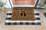 Dog Rules Coir Pattern Doormat DHC0406141 - 1