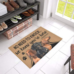 Dachshunwe Know You Here Doormat DHC04064757 - 1