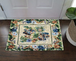 Butterfly And Flower NT05100025D Doormat - 1