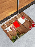 Christmas Gift Wooden CLH091074D Doormat - 1