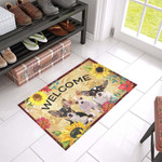 Chihuahua Flower Welcome Doormat DHC04065712 - 1