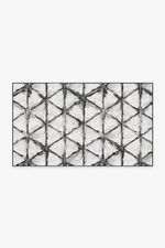 Diamond Shibori Charcoal CL230966MDD Doormat - 1