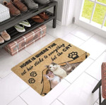 Cat What Does The Cat Say Doormat DHC04064559 - 1