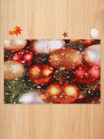 Christmas Balls CLH091030D Doormat - 1