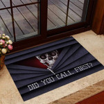 Did You Call First Skull Doormat DHC04065119 - 1