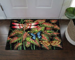Dragon Fly And Butterfly VD14100082D Doormat - 1