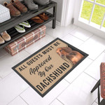 Dachshund CL09100068MDD Doormat - 1