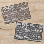 Family Rules CLP1110038D Doormat - 1