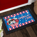 Fourth Of July Kitty Doormat DHC04064070 - 1