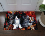 Christmas Cat DN21100039D Doormat - 1