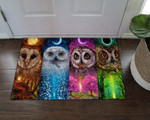 Four Season Owls HN160923D Doormat - 1