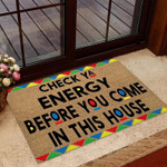 Check Ya Energy Doormat DHC07061199 - 1
