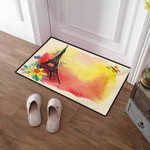 Floral Watercolor Personalized Doormat DHC07061342 - 1