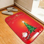 Christmas Tree Santa Claus CLH0910150D Doormat - 1