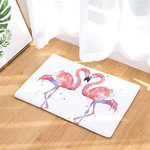 Funny Couple Flamingo Doormat DHC0706946 - 1