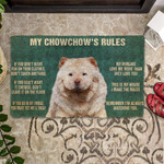 My Chowchows Rules Doormat DHC04062122 - 1