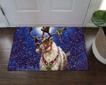 Moose Christmas HN250923D Doormat - 1