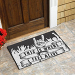 This is where i feel alive Doormat - 1