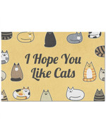 I Hope You Like Cats Doormat DHC0706787 - 1