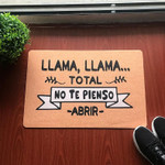 Llama Personalized Doormat DHC07061530 - 1