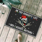 On the naughty list and i regret nothing Doormat - 1