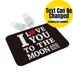 I Love You Personalized Doormat DHC07061428 - 1