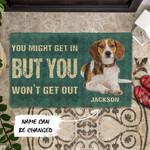 Keep Door Closed Beagles Dog Gender Personalized Doormat DHC04062812 - 1