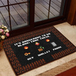 It is dangerous to go alone take these Doormat - 1