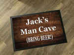 Man Cave Name Personalized Doormat DHC07061509 - 1