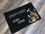 Man Cave Name Personalized Doormat DHC07061496 - 1