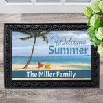 Inlet Palm Personalized Doormat DHC04063359 - 1