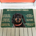 My Dachshunds Rules Doormat DHC04062879 - 1