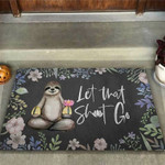 Let That Go Sloth Doormat - 1
