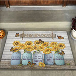 Its Okay Sunflower Doormat DHC05061625 - 1